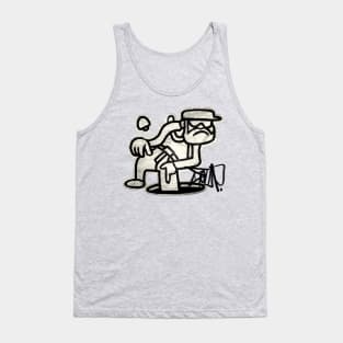 Journey Below - Leaning Graff Character Tank Top